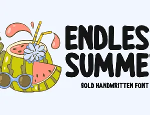 Endless Summer font