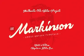 Markinson Free font