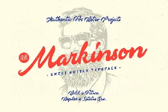 Markinson Free font