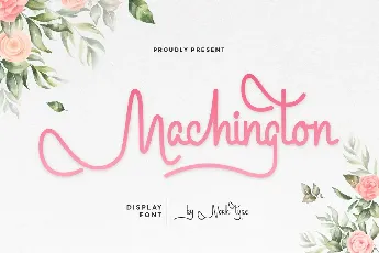 Machington Demo font