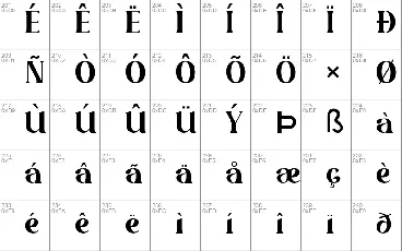 Attena font