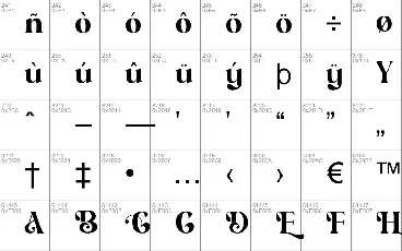 Attena font