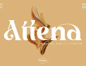 Attena font