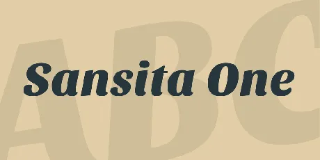 Sansita One font