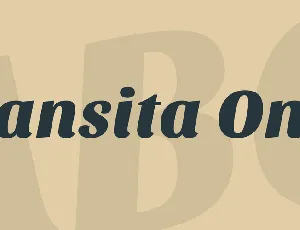 Sansita One font