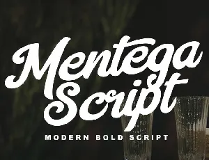 Mentega font