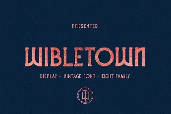 WIBLETOWN font