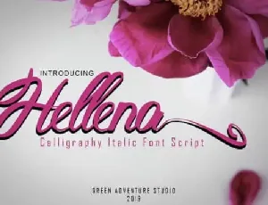 Hellena Script font