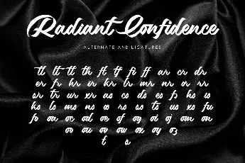 Radiant Confidence font