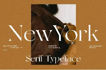 New York Modern Serif Typeface font