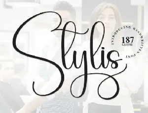 Stylis Calligraphy font