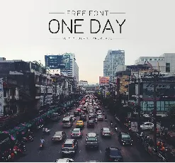 One Day Free font