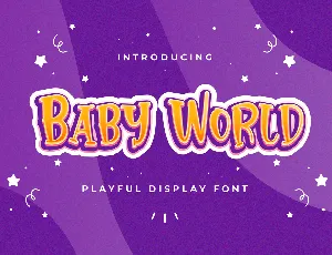 Baby World font