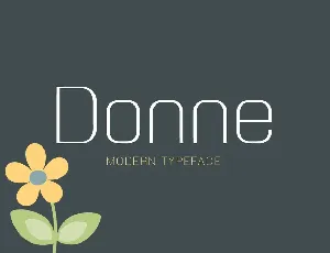 Donne font