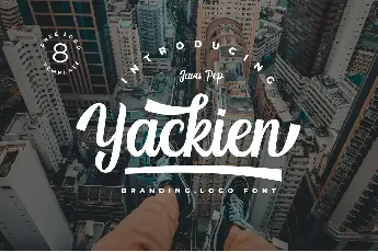 Yackien Demo font