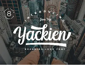 Yackien Demo font