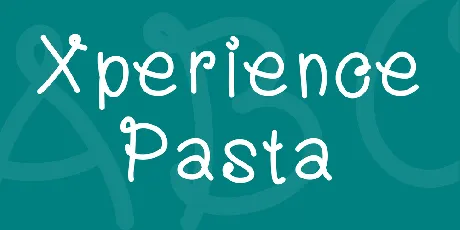 Xperience Pasta font