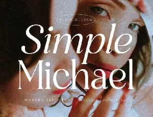 Simple Michael font