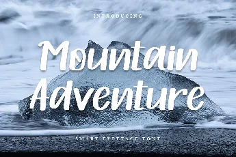 Mountain Adventure font