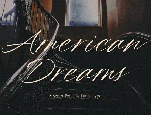 American Dreams font