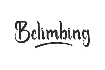 Belimbing font