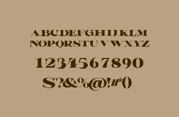 Serco font