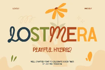 LostMera font