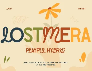 LostMera font