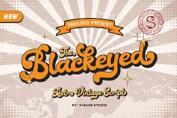 The Blackeyed font