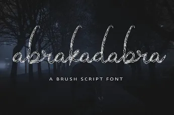 Abrakadabra Script Brush font