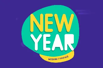 New Year font