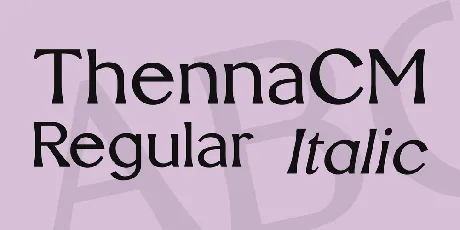 ThennaCM font