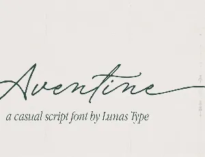 Aventine font