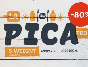 La Pica Pro font