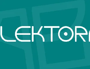 Elektora font