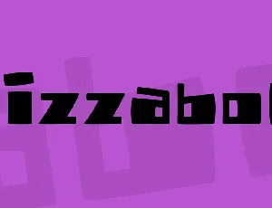 PizzaBot font