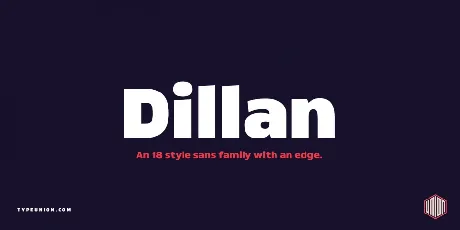 Dillan Sans font