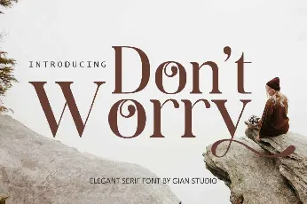 Dont Worry font