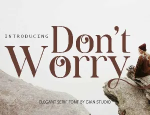 Dont Worry font