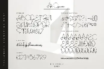 Hellomind Signature Script font