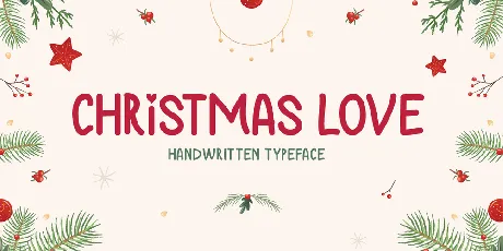 Christmas Love font