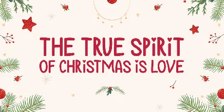 Christmas Love font