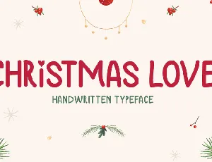 Christmas Love font