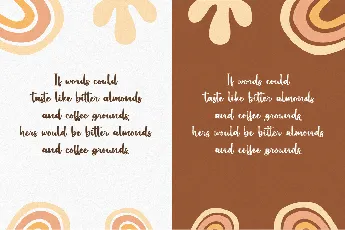 Bloomi Almond font