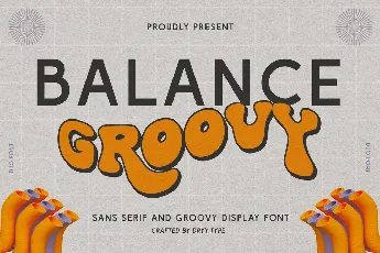 Balance Groovy font