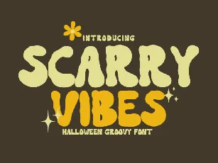 Scarry Vibes font