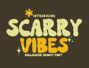 Scarry Vibes font