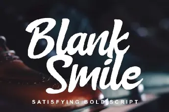 Blank Smile font