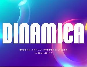 Dinamica font