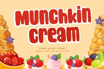 Munchkin Cream font